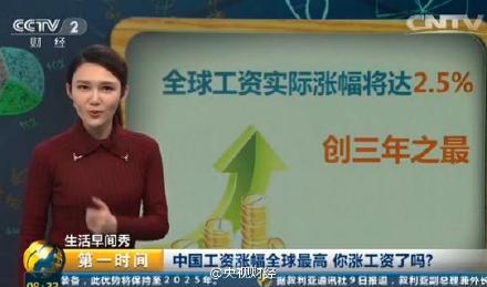 最新或2024（历届）猴年全球中国工资涨幅最高平均增8%